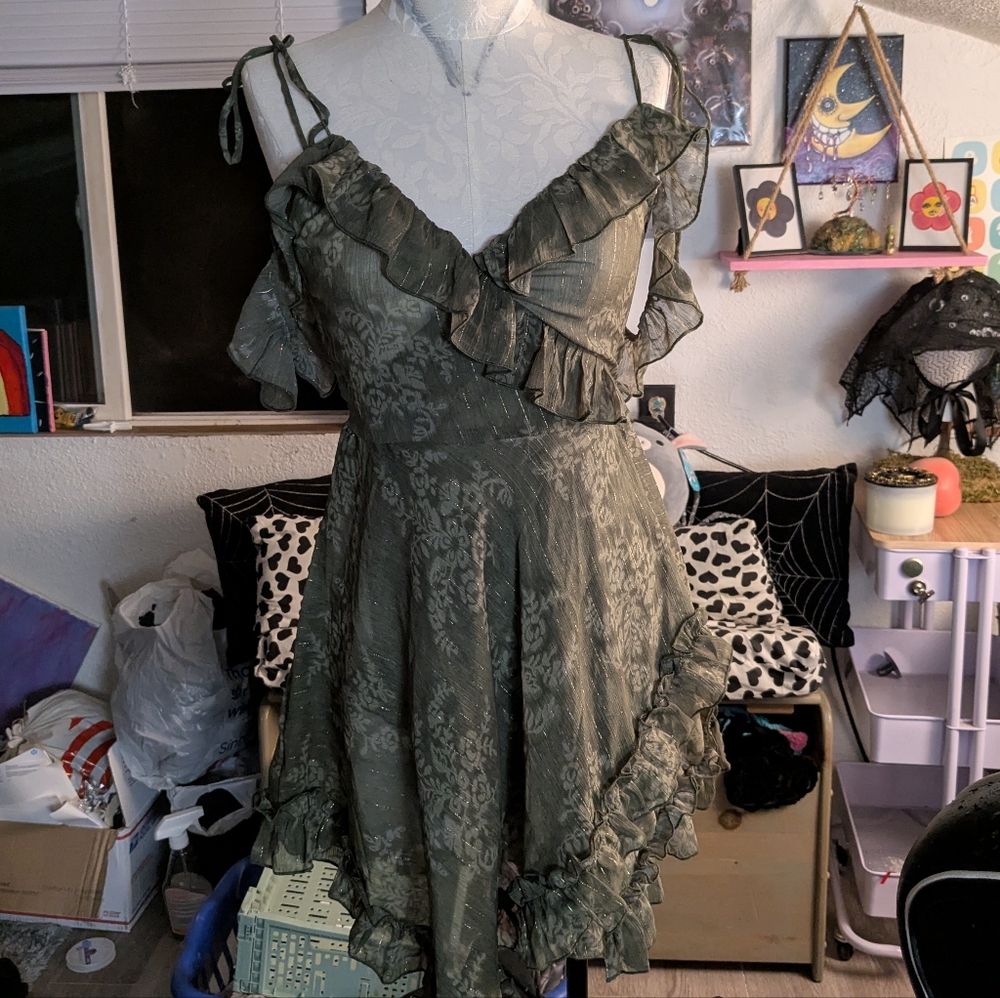 Current Mood Wrap Dress